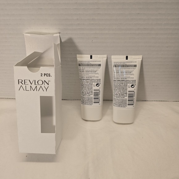 Almay Smart Shade Foundation Skintone Matching Technology 600 TAN 2‎ Pack Bundle - Picture 2 of 3